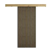 Drzwi wewnętrzne - Drzwi przesuwne wewnętrzne naścienne, drzwi loft do zabudowy, system przesuwny Modern wzór I - miniaturka - grafika 1