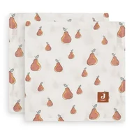 Rożki i beciki - 2 Otulacze Niemowlęce Jollein Hydrophilic 115 X 115 Cm Pear - miniaturka - grafika 1