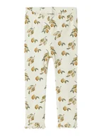 Spodenki dla niemowląt - Lil Atelier Legginsy "Gavo" w kolorze żółto-kremowym - miniaturka - grafika 1