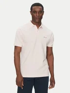Koszulki męskie - Hechter Paris Polo 74004 151902 Różowy Regular Fit - miniaturka - grafika 1