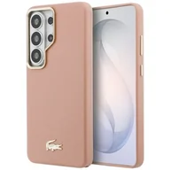 Etui i futerały do telefonów - Etui LACOSTE Champs Elysees Gold Logo MagSafe do Samsung Galaxy S26 Ultra Różowy - miniaturka - grafika 1