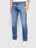 Spodnie męskie - Levi's Jeansy 511 04511-5461 Niebieski Slim Fit - miniaturka - grafika 1