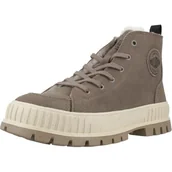 Botki damskie - Palladium Mixed PALLASHOCK Zip Warm Botki, Szare, 40 EU, Szary, 40 EU - miniaturka - grafika 1