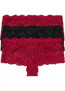 Figi panty z koronką 2 +1 (3 pary) - bonprix - Majtki damskie - miniaturka - grafika 1