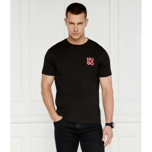 HUGO T-shirt | Regular Fit - Koszulki męskie - miniaturka - grafika 1