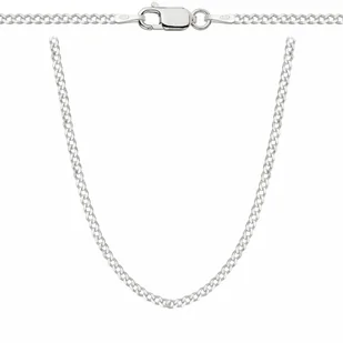 OPRAVA SREBRNY ŁAŃCUSZEK PANCERKA 925 - 2MM 45cm - Łańcuszki - miniaturka - grafika 1