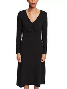 ESPRIT Sukienka damska 112EE1E307, 001/BLACK, S - Sukienki - miniaturka - grafika 1