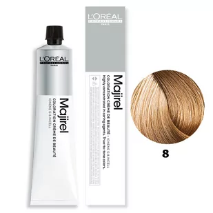 Loreal Majirel 8 Beauty Colouring Cream - Farby do włosów i szampony koloryzujące - miniaturka - grafika 1