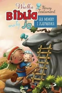 Edycja Św. pawła Wielka Biblia i mały ja Gra memory i zgadywanki Nowy Testament - karty 5907564025959 - Dewocjonalia - miniaturka - grafika 1