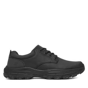 Trekkingi Skechers Knowlson 204920 BBK Czarny - Buty trekkingowe męskie - miniaturka - grafika 1
