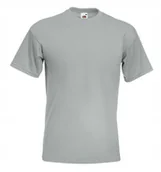 Koszulki męskie - T-shirt Gruba Koszulka Męska Bawełna 100% Fruit Loom 610440 M SZARA - miniaturka - grafika 1