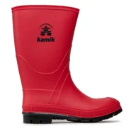 Buty dla chłopców - Kalosze Kamik Stomp EK4149 Czerwony - miniaturka - grafika 1