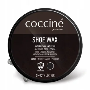 Pasta do butów Coccine Premium Shoe Wax, Black 40g - Środki do obuwia i ubrań - miniaturka - grafika 4