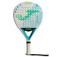 Pozostały sprzęt i akcesoria do ćwiczeń - Rakieta do padla Joma Open white/fluor turquoise - miniaturka - grafika 1