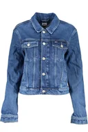 Kurtki damskie - TOMMY HILFIGER KURTKA SPORTOWA DAMSKA NIEBIESKA - miniaturka - grafika 1