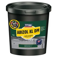 Preparaty bitumiczne - Lepik na zimno Abizol KL DM 9 kg Tytan - miniaturka - grafika 1