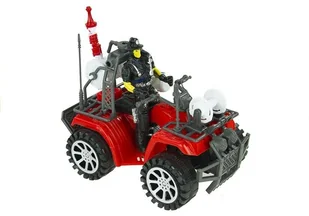 Duży Zestaw Straz Pożarna Kask Quad Strażacki - Samoloty i helikoptery - miniaturka - grafika 7