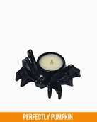Świece - Świeca sojowa w kształcie pająka - Pajęczy Czar - 8 ml - Zapach Perfectly Pumpkin - miniaturka - grafika 1