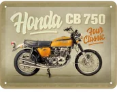 Tablice i flipcharty - Nostalgic Art 26270 Tablica metalowa Honda CB 750 Four Classic 15x20cm - miniaturka - grafika 1
