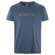 Koszulki sportowe męskie - Koszulka męska Craft CORE Unify Logo Rozmiar: XL / Kolor: niebieski/ciemnoszary - miniaturka - grafika 1