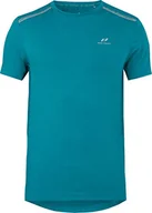 Koszulki męskie - Pro Touch Męski T-shirt Aino męski szary melanż/niebieski M - miniaturka - grafika 1