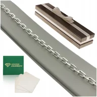 Bransolety męskie - Srebrna Męska Bransoletka Ankier 22Cm/4,5Mm Pr. 925 Prezent Dla Mężczyzny - miniaturka - grafika 1