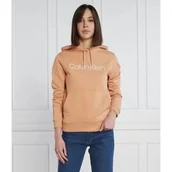 Bluzy damskie - Calvin Klein Bluza Core Logo Regular Fit - miniaturka - grafika 1