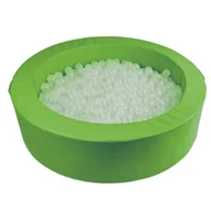 Zabawki sensoryczne - Basen okrągły z piłeczkami podświetlany LED - 148 cm x 40 cm - miniaturka - grafika 1