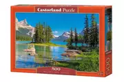 Puzzle - Puzzle 500 Maligne Lake, Canada CASTOR - Castorland - miniaturka - grafika 1