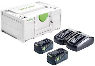 Zestaw zasilający Festool SYS 18V 2x5,2/TCL 6 DUO  od 89 zł! - Akumulatory do elektronarzędzi - miniaturka - grafika 1