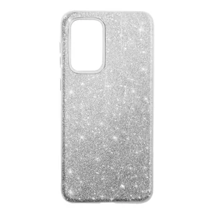 Samsung Galaxy A33 5G Glitter Etui Zdejmowane Warstwy Półsztywne Srebrne - Etui i futerały do telefonów - miniaturka - grafika 1