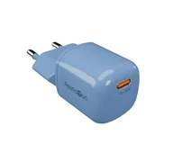 Ładowarki do telefonów - Reinston GAN USB-C 30W Niebieski - miniaturka - grafika 1