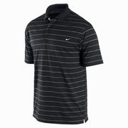 Golf - Polo Nike czarne w paski - miniaturka - grafika 1