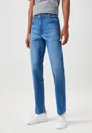 Spodnie męskie - Męskie spodnie jeansowe proste Wrangler TEXAS W33 L30 - miniaturka - grafika 1