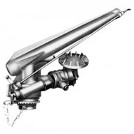 Węże ogrodowe i zraszacze - Armatka działko zraszacz turbinowy polowy sektorywy i pełnoobrotowy S45 - miniaturka - grafika 1