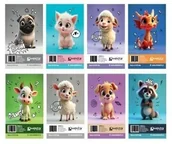 Notesy i bloczki - Notes A7/50 Kids (10szt) - miniaturka - grafika 1