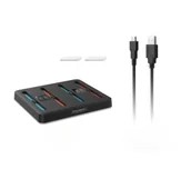 Akcesoria do Nintendo - Dobe TNS-3160 RGB do Nintendo Switch 2 Czarny - miniaturka - grafika 1