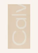 Apaszki i szaliki damskie - Calvin Klein Szal beige - miniaturka - grafika 1