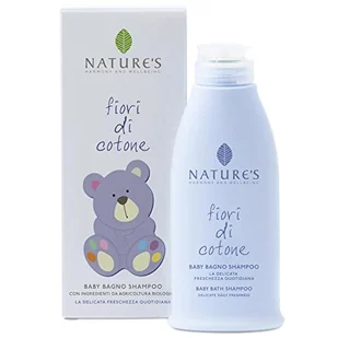 Bios Line Kwiaty Bawełna Natures Babybath Szampon - 150 ml - Kosmetyki kąpielowe dla dzieci - miniaturka - grafika 1