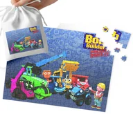 Puzzle - PUZZLE - Bob Budowniczy WZORY Z BAJEK PREZENT NA ŚWIĘTA 24el + WORECZEK - miniaturka - grafika 1