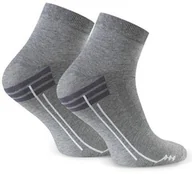 Skarpetki męskie - Skarpetki męskie krótkie sportowe w dynamiczne wzory Art.054 Steven - miniaturka - grafika 1