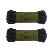 Odzież taktyczna i umundurowanie - Sznurówki Mil-Tec 180 cm z poliestru Black - miniaturka - grafika 1