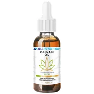 Suplementy naturalne - Allnutrition Cannabi Oil 5% CBD, olej z konopi, 10 ml - miniaturka - grafika 1