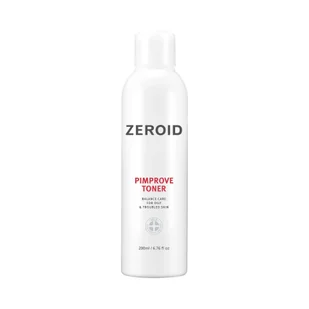 ZEROID PIMPROVE Hipoalergiczny tonik złuszczający do skóry tłustej i trądzikowej 200ml - Toniki i hydrolaty do twarzy - miniaturka - grafika 1