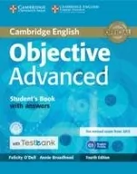 Książki do nauki języka angielskiego - Objective Advanced Student's Book with Answers with CD-ROM with Testbank - miniaturka - grafika 1