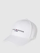 Czapki męskie - Czapka z daszkiem z wyhaftowanym logo - miniaturka - grafika 1