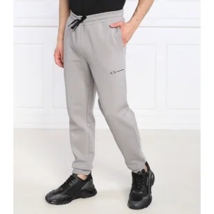 Armani Exchange Spodnie dresowe | Regular Fit - Dresy męskie - miniaturka - grafika 1