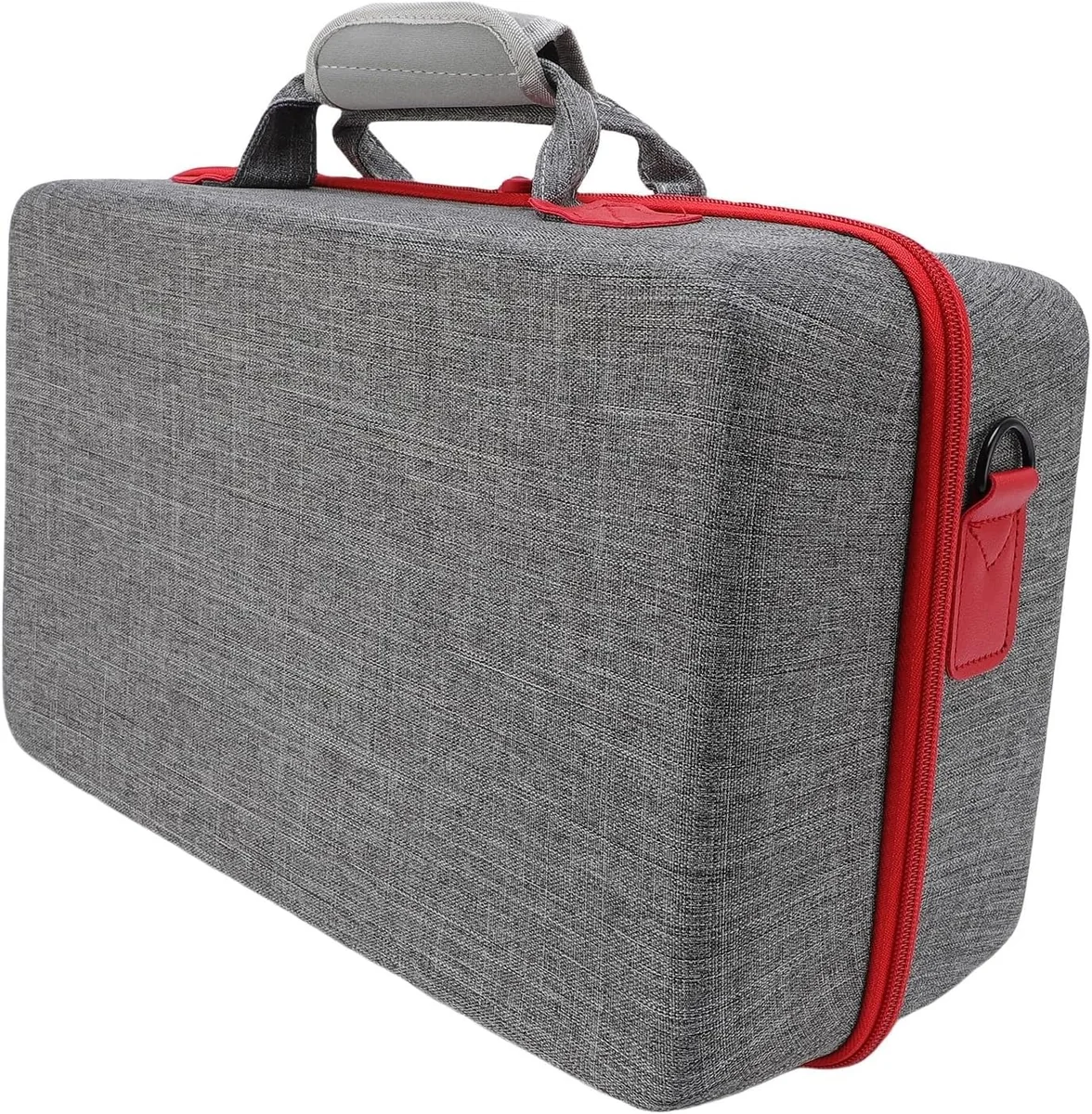 ETUI TWARDE PODRÓŻNE KONSOLI SLIM NYLON EVA ORGANIZER SZARE