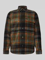 Kurtki męskie - Kurtka casualowa o kroju regular fit z aplikacją z logo - miniaturka - grafika 1