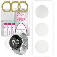 Akcesoria do smartwatchy - 3x folia ochronna hydrożelowa MATOWA do Hama Fit Watch 4910 - apgo Smartwatch Hydrogel MATTE Protection Ochrona na ekran smartwatcha - miniaturka - grafika 1